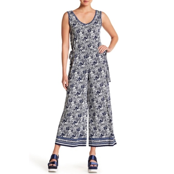 Max Studio Pants - Max Studio Sleeveless Culotte Jumpsuit Wide Leg